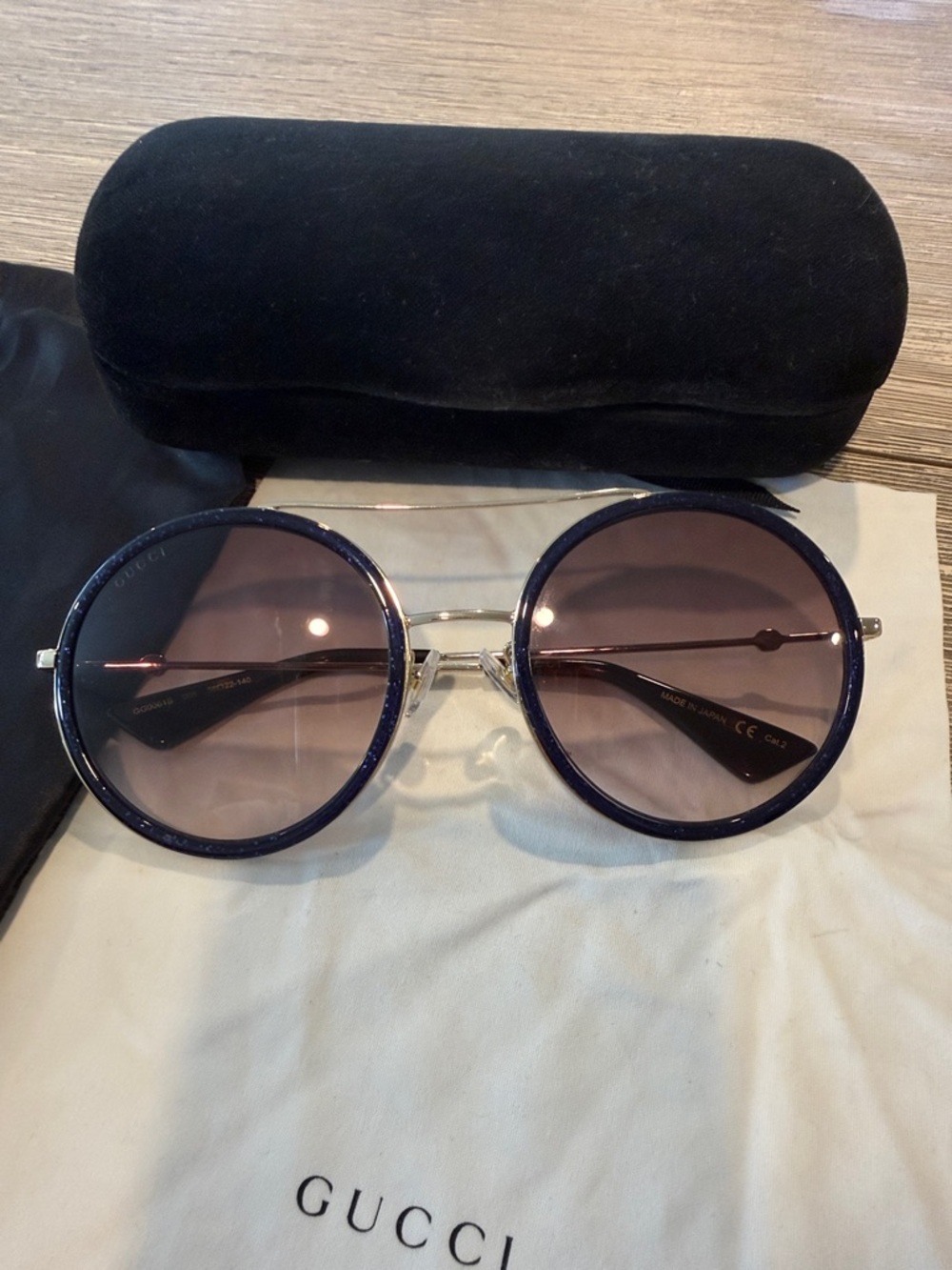 Gucci Round Frame Sunglasses